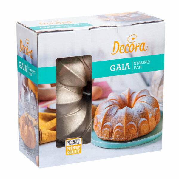 Stampo Gaia in alluminio profuso diametro 24 cm altezza 10 cm *