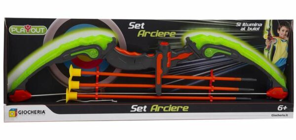 Set Arciere che si illumina - Arco e Frecce *