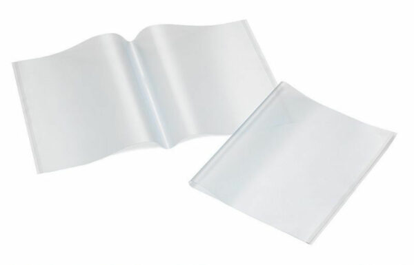 Coprilibro trasparente 31x50 cm con adesivo *