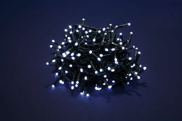 Serie Luci 300 LED Bianco Freddo Uso Esterno con 8 funzioni *