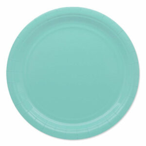 Piatti in Carta Ecolor 24 cm Tiffany 25 pezzi