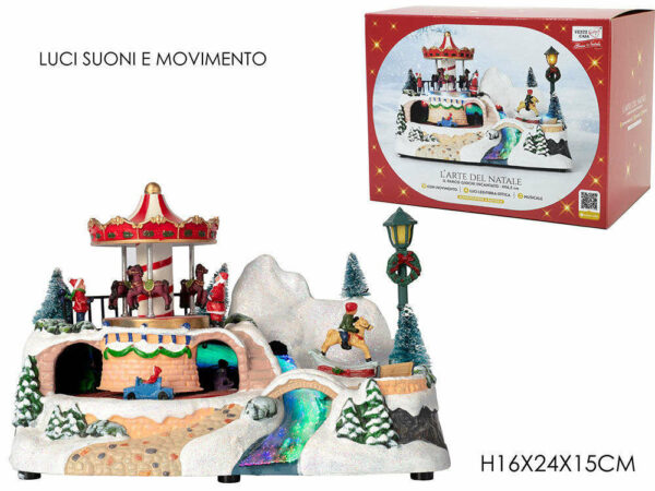 Ambientazione Villaggio di Natale Luna Park *