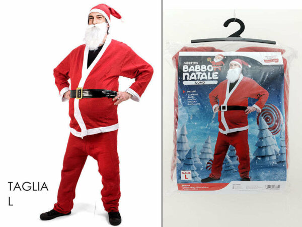 Vestito Babbo Natale Uomo taglia L *