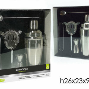 Set Cocktail in acciaio inox 5 pezzi *