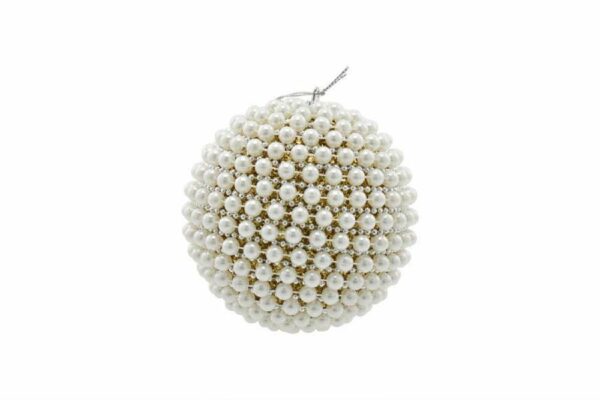 Pallina con strass 11 cm Oro *