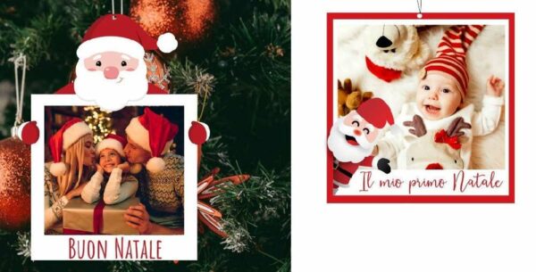 Cornice portafoto da appendere all'albero *