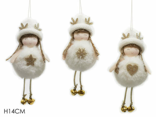 Appendino Bimba bianco e oro *