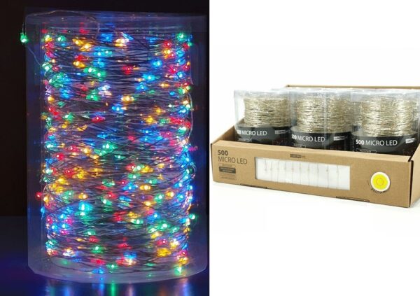 Serie Luci 500 Micro LED Multicolor Uso Esterno programmabili *