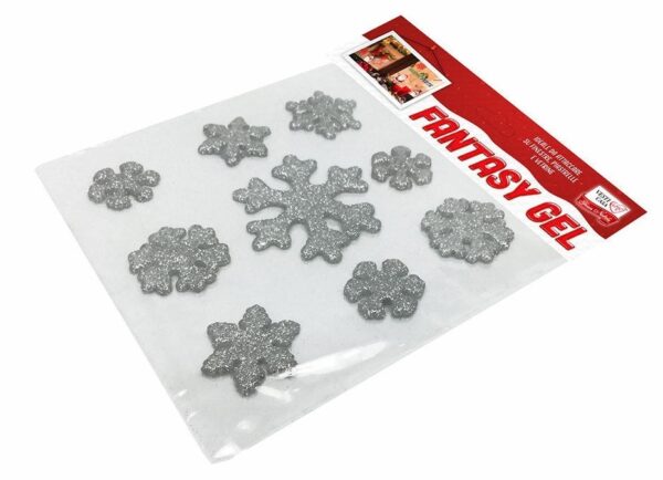Sticker in gel glitter Natalizi *
