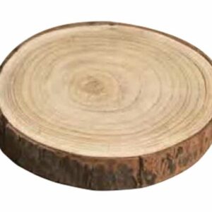 Centrotavola in legno diametro 30 cm altezza 4 cm