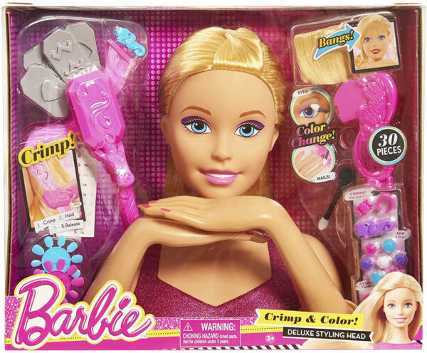 Barbie deluxe Testa Colore *