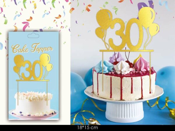 Cake Topper 30 Anni *