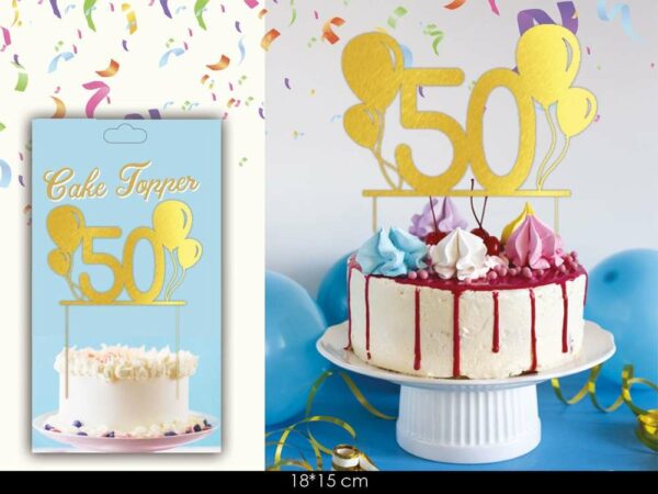 Cake Topper 50 Anni *