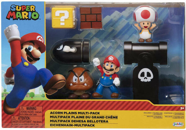 Super Mario personaggi pack conf da 5 pz