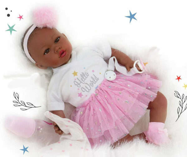 Bambola Ballerina Reborn Premium 45 cm di Nines *