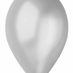 Palloncini in Lattice 10” 26 cm Argento 16 pezzi *