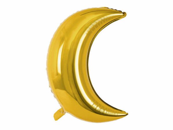 Palloncino Mylar Super Shape 60 cm Luna Oro *