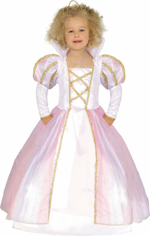 Costume Bambina Principessa Arcobaleno 4 anni *