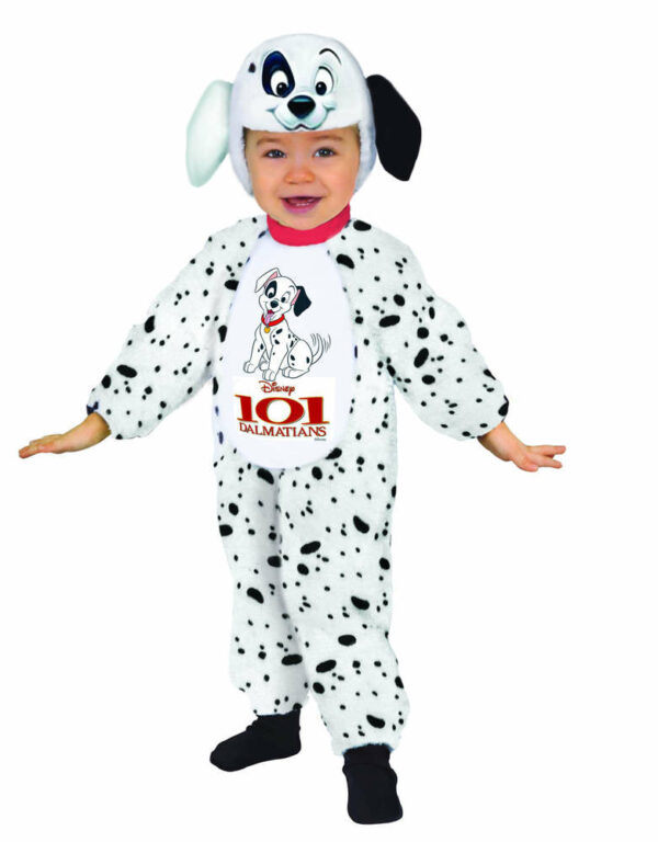 Costume Bambino Disney Carica 101 Dalmata 6/12 mesi *