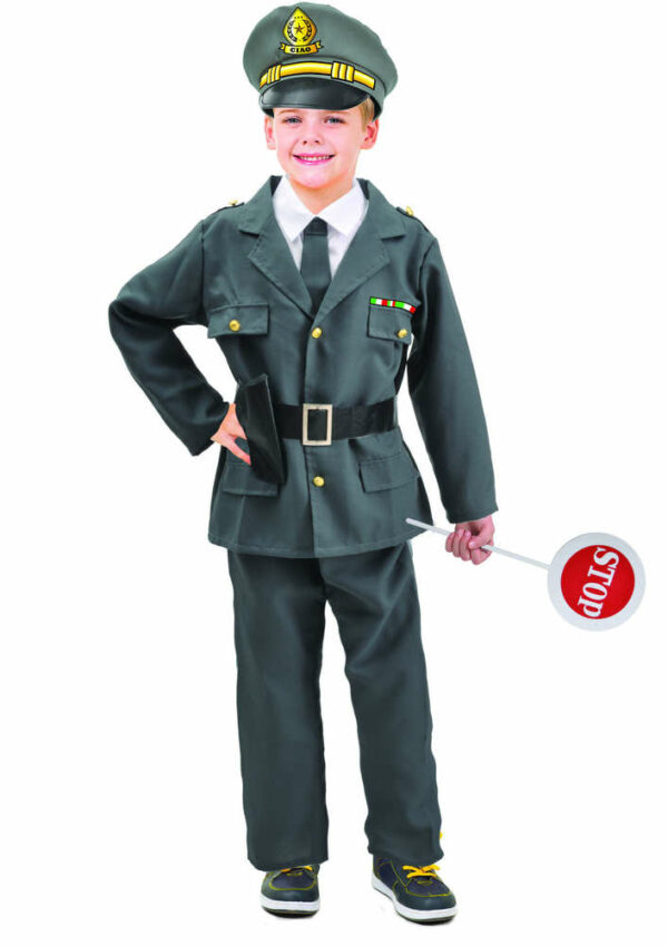Costume Bambino Guardia di Finanza 6/8 anni *