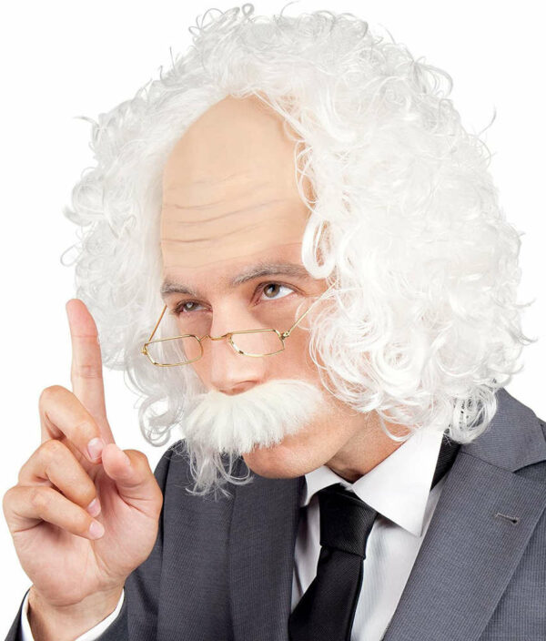 Parrucca uomo Albert Einstein *