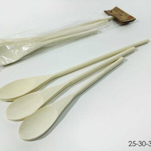 Set 3 cucchiai in legno *