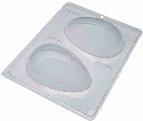 Stampo in plastica per Uovo di Pasqua 250 grammi *