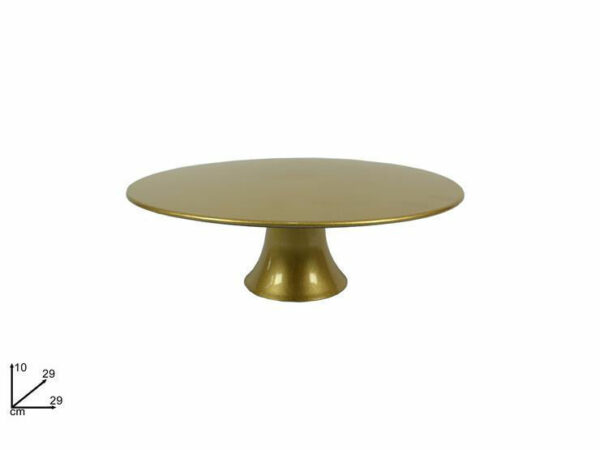 Alzata in plastica diametro 29 cm Oro *