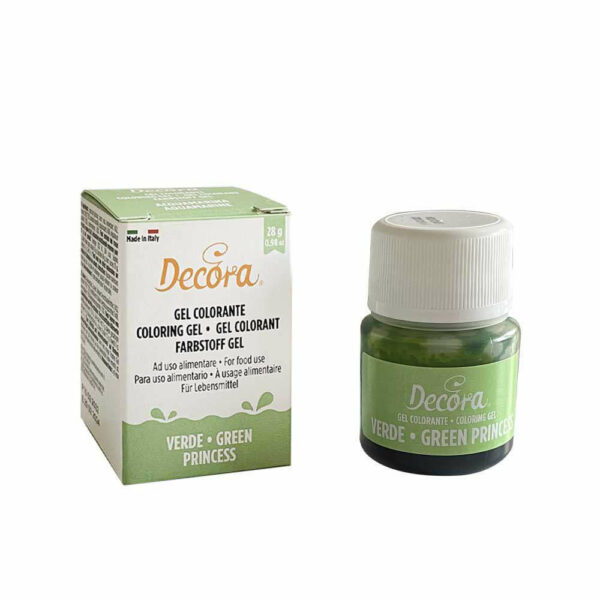 Decora Gel Colorante 28 grammi Verde Princess *
