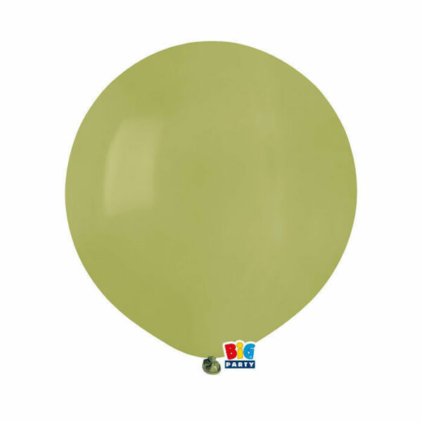 Palloncini in lattice 19'' 48 cm Verde Oliva 25 pezzi *