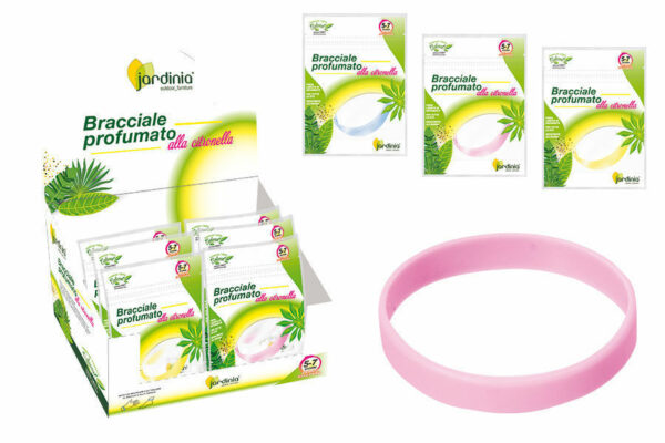 Braccialetto in silicone profumato Anti Zanzara *