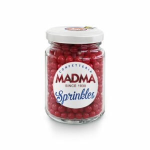 Sprinkles sferici Rosso brillante 6 mm 90 grammi *
