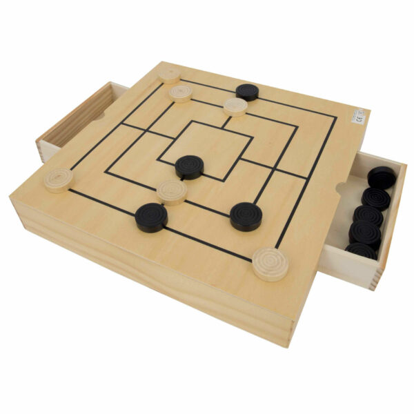 Dama e Scacchi in Legno con Cassettino - immagine 3