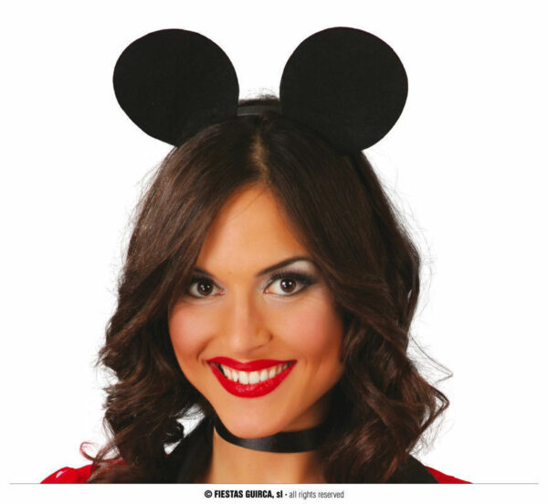 Cerchietto in stoffa Topolino *