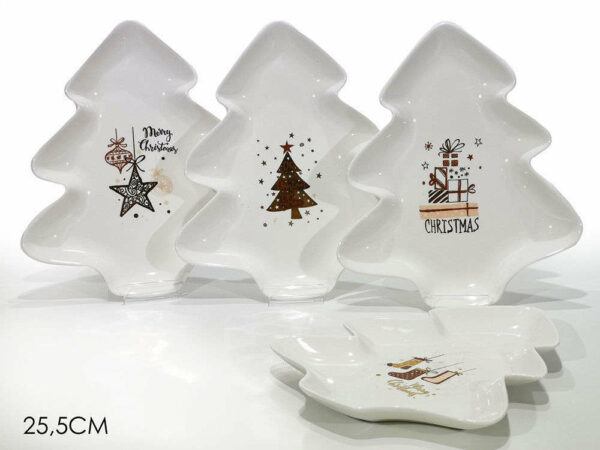 Centrotavola a forma di Albero da 25,5 cm decorazione Oro *
