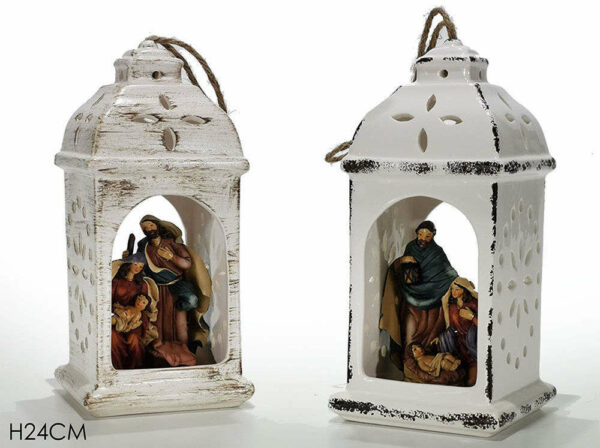 Lanterna 24 cm con Natività *