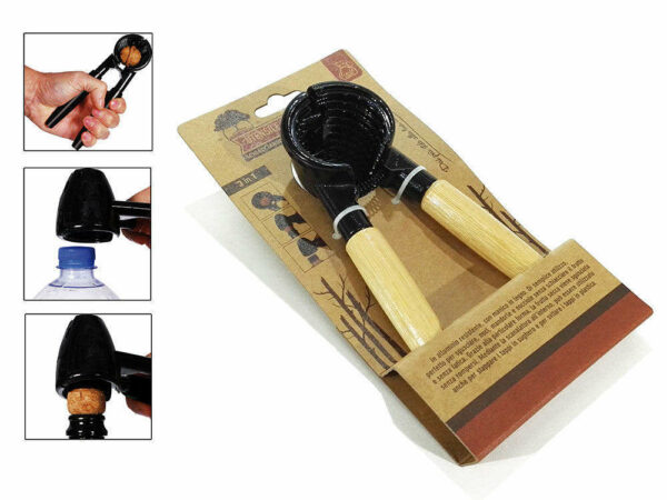 Utensile 3 in 1 Schiaccianoci - Apribottiglie - Svita tappi *