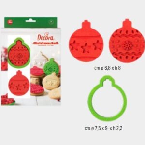 Set 3 Tagliapasta e marcatori palline natalizie *