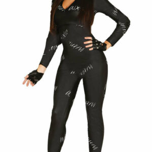 BLACK KITTY TAGLIA SPANDEX ONE SIZE*