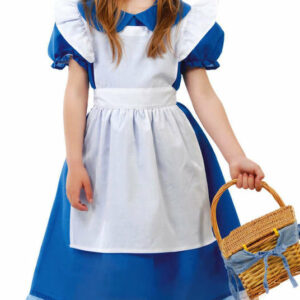 BLUE LITTLE GIRL BAMBINI TAGLIA 3-4 ANNI*