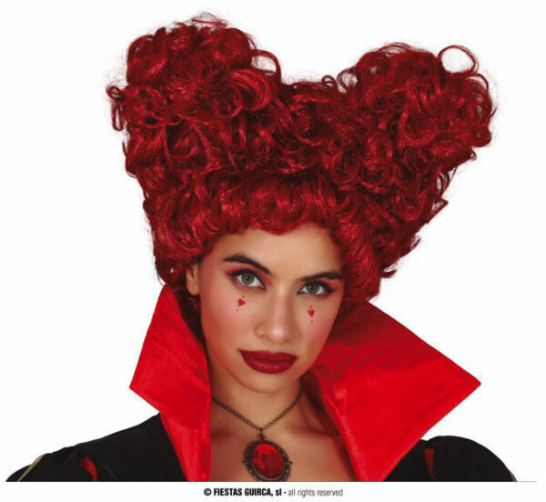 PARRUCCA ROSSA CUORE IN CONFEZIONE *