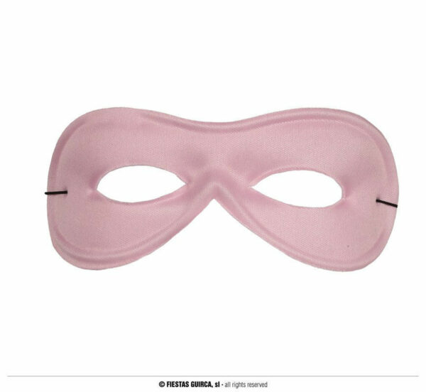 MASCHERA PIERROT ROSA IN SETA EXTRA*