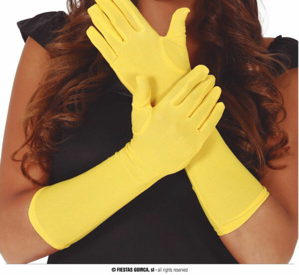 GUANTI GIALLI 42 CM*