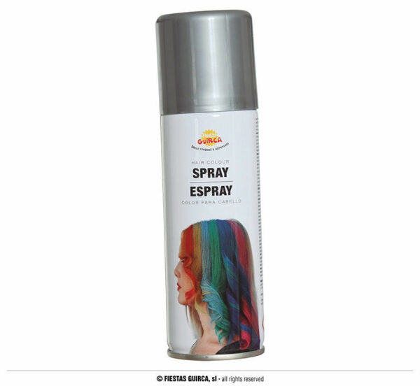 BOTTIGLIA SPRAY FLUORESCENTE ARGENTO 125 ML*