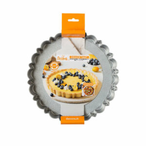 Stampo Crostata fondo mobile diametro 25 cm altezza 3 cm *