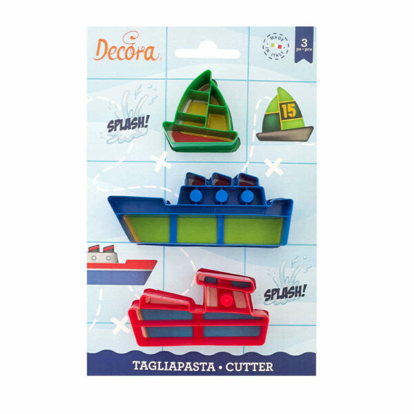 Set 3 Tagliapasta Sweet Game Battaglia Navale *