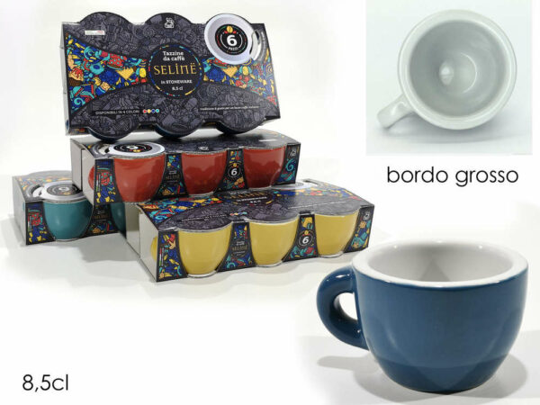 Tazzine Caffè Seline 6 pezzi *