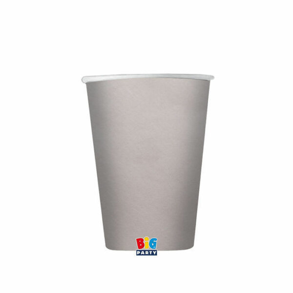25 Bicchieri Ecolor 200 cc Argento Matt