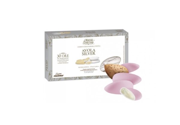 Confetti Avola Silver Rosa 1 kg