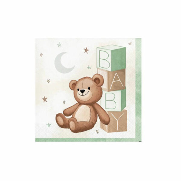 Tovaglioli 33x33 cm Teddy Bear 16 pz